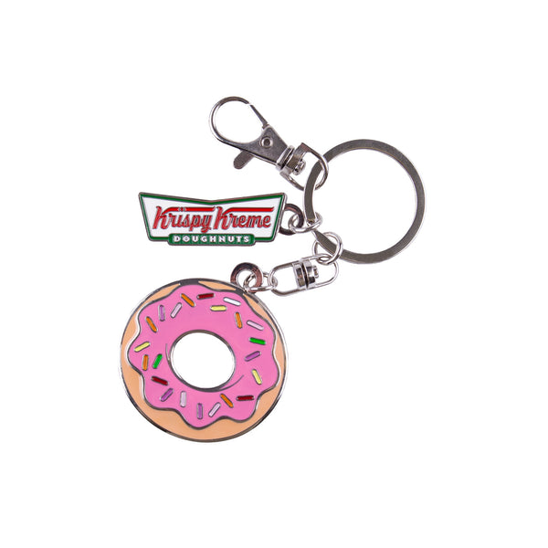 Krispy Kreme Sprinkle Doughnut Keychain